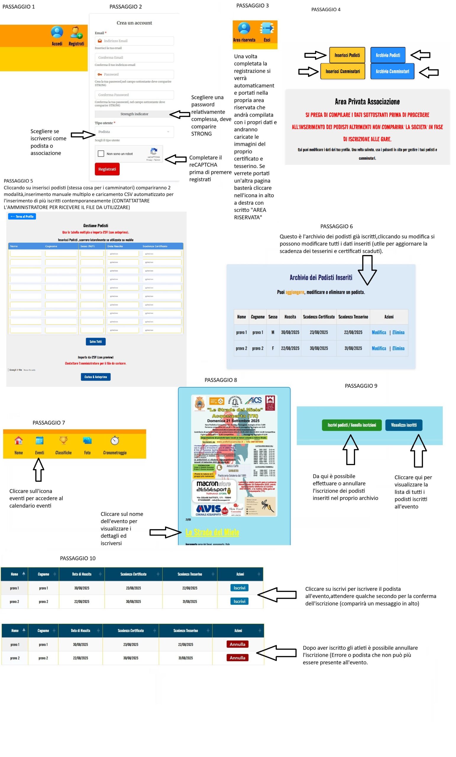iscrizione associazioni